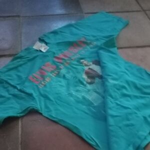 Fruit of the Loom Turquoise Elvis Presley Tee